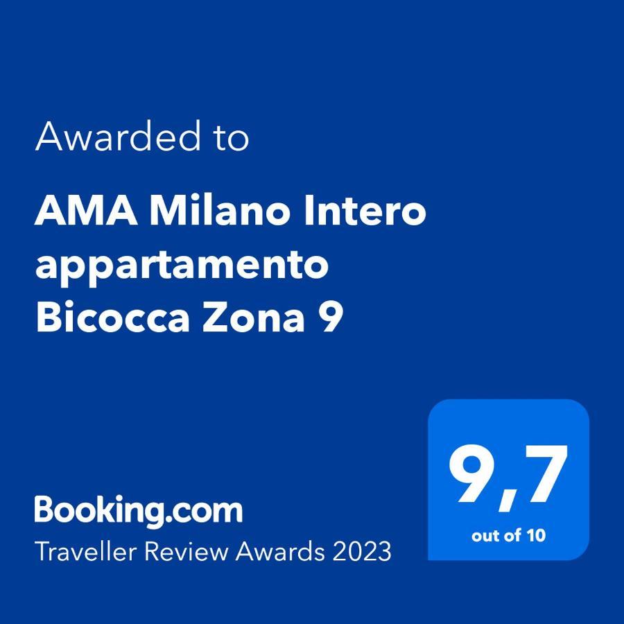 Ama Milano Intero Appartamento Bicocca Zona 9 Milão Exterior foto